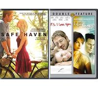 Nicholas Sparks Safe Haven Movie & P.S. I Love You / Lake House Triple Feature Love Bundle