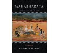Nicholas Sutton Mahabharata: Moksa-Dharma-Parvan: Vol. 1 (Tascabile)