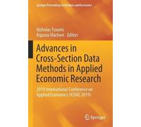 Nicholas Tsouni Advances in Cross-Section Data Methods in Applied Ec (Tascabile)