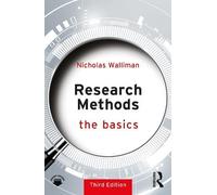 Nicholas Walliman Research Methods (Tascabile) Basics