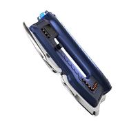 NICHOY 5 in 1 Coltello fasciale, Coltello Muscolare, Strumento per Massaggio raschiante Gua Sha, Regolazione della Temperatura a Tre velocità, stimolazione microcorrente a Nove Livelli(A)