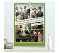 Nicht nur ein Vogel wollte Hochzeit halten (hochwertiger Premium Wandkalender 2026 DIN A2 hoch), Kunstdruck in Hochglanz: Das verrückteste Hochzeitsjahr seit Erfindung der Mistgabel