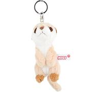 NICI 31743 Suricato 10 cm Bean Bag- Portachiavi, beige