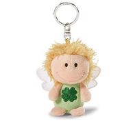 Nici 34553 - Portachiavi Angelo Custode Portafortuna, 7 Cm, Colore: Verde