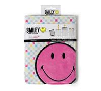Nici 38179 Smiley Rosa Plüschhülle Per IPAD Mini, 26 x 17,2 X 1,5 CM