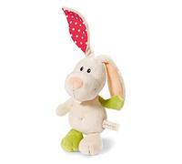 NICI 39685 - Peluche a forma di coniglietto Tilli, 25 cm, per neonati, bambini e tutti gli amanti degli animali di peluche, colore beige, 1 pezzo (confezione da 1)