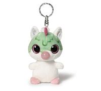 NICI Doos 40430-Portachiavi con Unicorno Guzz, Colore Verde, 9 cm, 40430