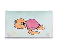 Nici 43404, 43 x 25 cm, Cuscino a Forma di Tartaruga, Sealina, Rettangolare, Azzurro