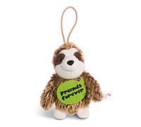 NICI 44856 - Ciondolo con Scritta Friends Forever 8 cm, con Loop, Colore: Marrone