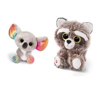 Nici 46319 Cuddy Soft Toy Glubschis Koala Miss Crayon 15cm, Grey/Multi-Coloured