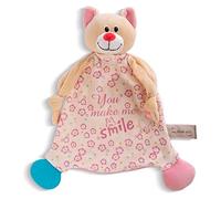 NICI-Doudou Gatto 25x25cm, Colore Beige, 48894