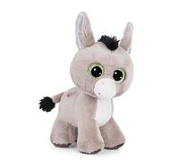 NICI-Cuori GLUBSCHIS Asino Donki 17cm Grigio in Piedi-Simpatico Peluche sostenibile con Imbottitura Morbida per Giochi e Coccole, Perfetto Come Idea Regalo per Bambini e Adulti, Colore, 49288