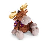 NICI 49311 Cuddly Toy Elk Thure 22 cm Brown Snuggle Sustainable Soft Plush Cute Plush Toy for Cuddling and Playing, for Children and Adults, Great Gift Idea