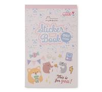 NICI 61813 mymochi Libretto di adesivi in stile Kawaii, creativo, 16 pagine, 550 adesivi colorati e incantevoli per un divertimento senza fine, multicolore