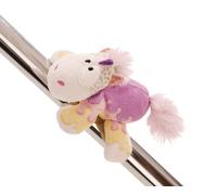 NICI 61902 MagNici Sweety Rainbow Unicorno di Peluche con calamita, aderisce a superfici Metalliche, lavagne magnetiche e Manici della Borsa diventando Un Compagno di Viaggio, 12 cm, Bianco, Colore