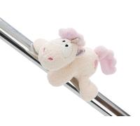 NICI 61903 MagNici Creamy Pink Unicorno di Peluche con calamita, aderisce a superfici Metalliche, lavagne magnetiche e Manici della Borsa diventando Un Compagno di Viaggio, 12 cm, Bianco, Colore