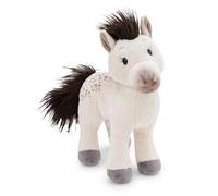 NICI 62239 Mony K. Pony di peluche morbido, tenero pupazzo per coccole e giochi, per adulti e bambini, 37 cm, bianco