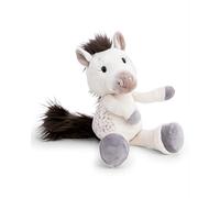 NICI 62241 Mony K. Pony di peluche morbido, tenero pupazzo per coccole e giochi, per adulti e bambini, 26 cm, bianco