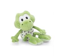 NICI 62266 Fridolin Frog Ranocchio di peluche, morbido pupazzo per coccole e giochi, per adulti e bambini, 18 cm, verde