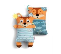 NICI 62290 Volpe Fronte/Retro, Morbido Peluche per Le Coccole e i Giochi dei Piccoli Amanti degli Animali, Ideale per casa, Asilo o in Viaggio, 30 x 20 cm, Arancione, Colore