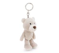NICI 62300 Finni Portachiavi a Forma di Orso, Compagno Fedele per Lo Zaino o la Borsa di Grandi e piccini, 10 cm, Beige, Colore, 10cm