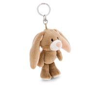NICI 62301 Lopino Portachiavi a Forma di leprotto, Compagno Fedele per Lo Zaino o la Borsa di Grandi e piccini, 10 cm, Marrone