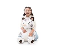 NICI 62434 Eleni Snowbell Leopardo delle nevi di peluche, morbido e tenero pupazzo per coccole e giochi, per adulti e bambini, 70 cm, bianco