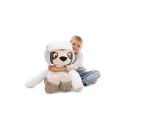 NICI 62435 Izzy Icetumbler Bradipo di peluche con berretto, morbido e tenero pupazzo per coccole e giochi, per adulti e bambini, 70 cm, beige