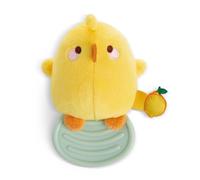 NICI- Anello Piu 10cm Giallo-Peluche per Neonati e Bambini Piccoli da afferrare, coccolare, Scoprire e con Cui addormentarsi, Dondolo per dentizione, Colore, 49478