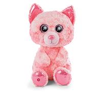 NICI- Animale L'Originale - Glubschis Dreamie Gatto 45 cm - Gattino di Peluche con Grandi Occhi Luccicanti - Morbido micio di pezza per Gli Amanti dei Pupazzi Imbottiti, Colore Rosa, 47185