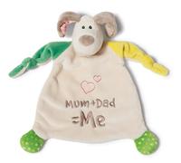 NICI Asciugamano per cani "Mum+Dad=Me", 25 x 25 cm, per cani a partire da 0 mesi in su, per neonati e bambini, 40037