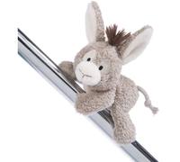 NICI- MagNICI Asino Donkeylee 12 cm Grigio-Peluche sostenibile con calamita-Animale Magnetico per frigoriferi, lavagne, Oggetti in Metallo e Molto Altro Ancora, Ottima Idea Regalo, 49191