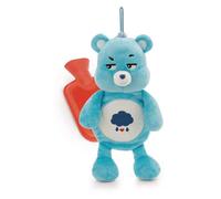 62815 Orsetti del Cuore, Brontolorso - Borsa dell'Acqua Calda a Forma di Orsetto, Grazioso e soffice Peluche, tenero Regalo per familiari e Amici, 300 ml, 40 cm, Azzurro
