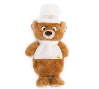 NICI Borsa Acqua Calda Orsetto Cappuccino 300 ml 34 cm - Rivestimento in Peluche Morbido, Calore e Comfort per Casa, Idea Regalo | 63258