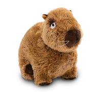 NICI Capybara peluche Capy-Barbara 37cm seduto - simpatico peluche per coccole e gioco, peluche Capybara per gli amanti dei peluche - 61224