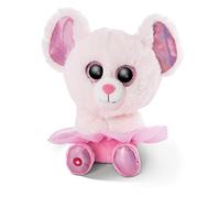 NICI- Collezione GLUBSCHIS Ballerina: Peluche Topo Yammy 15cm, Colore Verde Chiaro, 15 cm Mouse, 46865