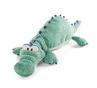 NICI Croco McDile Coccodrillo Sdraiato 68cm - Coccodrillo di Peluche Sostenibile per Bambine, Bambini e Neonati - Morbido Coccodrillo Giocattolo per Giochi e Coccole - Animali di Pezza Wild Friends