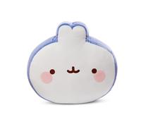 NICI Cuscino di peluche MOLANG 35x35x12cm bianco - Soffice cuscino morbido per bambini, bambine, neonati e amanti dei peluche - Ideale a casa, all'asilo o in viaggio
