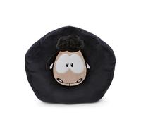 NICI cuscino di peluche Pecora 35x33cm nero - Soffice cuscino morbido per bambini, bambine, neonati e amanti dei peluche - Ideale a casa, all'asilo o in viaggio - 49921