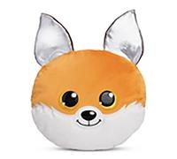 NICI Cuscino di peluche GLUBSCHIS Volpe Runizzi 32x32cm arancione - Soffice cuscino morbido per bambini, bambine, neonati e amanti dei peluche - Ideale a casa, all'asilo o in viaggio