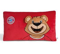 NICI- Orso Cuscino Morbido e soffice FC Bayern Orsetto Berni 43x25cm Marrone dalla Produzione sostenibile, Colore, 43x25 cm, 49080