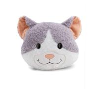 NICI Cuscino peluche Felli, 35 x 30 cm, grigio - 62975