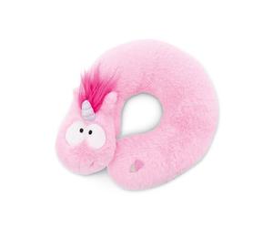 NICI cuscino per il collo per bambini unicorno rosa 25x25cm - Cuscino per il collo - Morbido cuscino per bambini e bambine - Perfetto come cuscino da viaggio - 49656