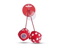 NICI Dadi Soffici FC Bayern Orsetto Berni 4x4cm Rosso dalla Produzione sostenibile