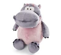 NICI DJ Nilbert Ippopotamo 35cm - Ippopotamo di Peluche Sostenibile per Bambine, Bambini e Neonati - Morbido Giocattolo Imbottito per i Giochi e le Coccole - Animali di Pezza Wild Friends
