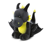 NICI Dragor Draghetto Pupazzo 30 cm - Drago di Peluche per Bambine, Bambini e Neonati - Animale Imbottito da Collezione per i Giochi e le Coccole - Morbido Drago Giocattolo da Coccolare, Grigio, 47994
