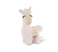 NICI- Duffy LA18 Peluche Dalia la Lama 32 cm con Sella, Colore Llama, 42248