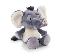 NICI El-Flora Morbido Elefante di Peluche, per Giochi e Coccole, in soffice Peluche, per Bambini e Adulti, Fantastica Idea Regalo, 18 cm, Grigio - 62737