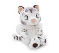 NICI Eleni Snowbell Leopardo delle nevi di peluche, morbido e tenero pupazzo per coccole e giochi, per adulti e bambini, 25 cm, bianco - 62416