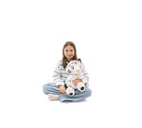 NICI Eleni Snowbell Leopardo delle nevi di peluche, morbido e tenero pupazzo per coccole e giochi, per adulti e bambini, 50 cm, bianco - 62429